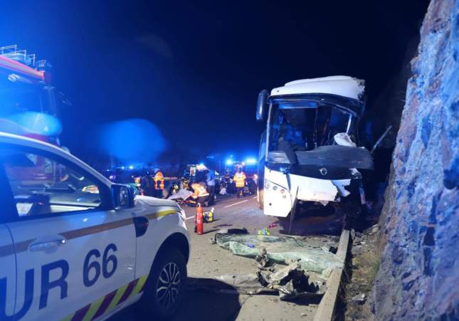 La Generalitat multa amb 138.000 euros tres empreses per l'accident mortal d'autocar a la Catalunya Nord