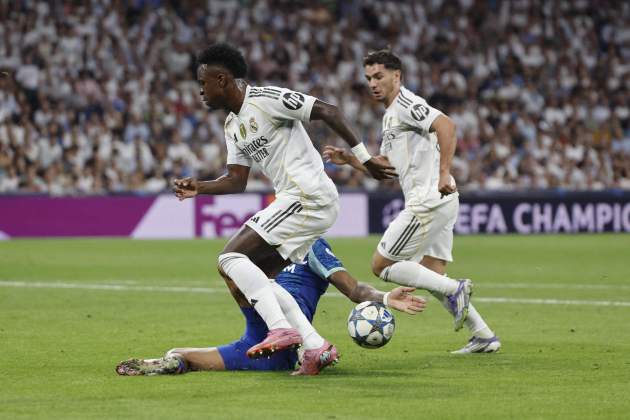 Penalti Real Madrid Olympique de Marsella EFE