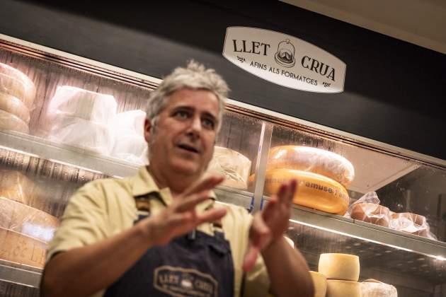 Leche Cruda, Xevi Miró, Quesos hongos / Foto: Carlos Baglietto