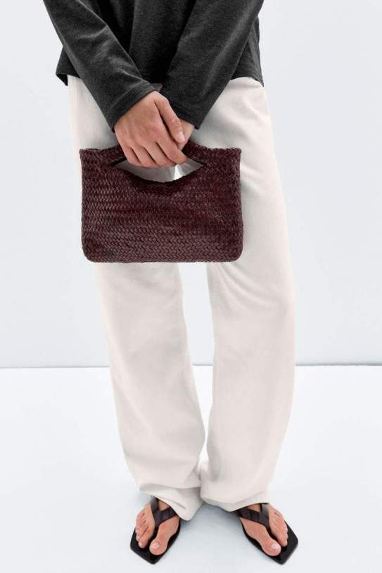 Bolso mini piel napa trenzado1