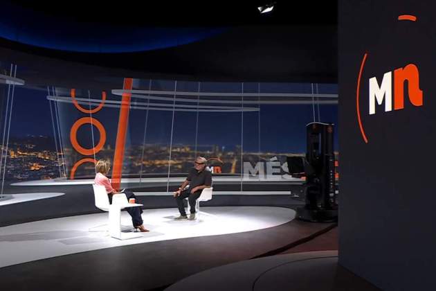 Sergi López, amb Marina Romero al 'Mésnit' TV3