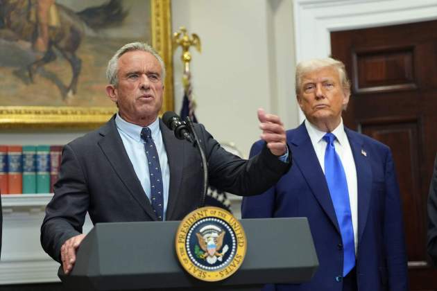 Trump ha encoratjat Kennedy Jr en les seves polítiques antivacunes / Europa Press Trump ha encoratjat Kennedy Jr en les seves polítiques antivacunes / Europa Press