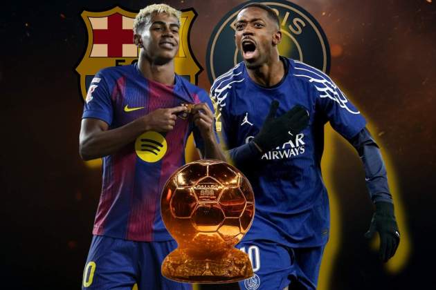 Lamine Yamal i Dembélé Balón de Oro