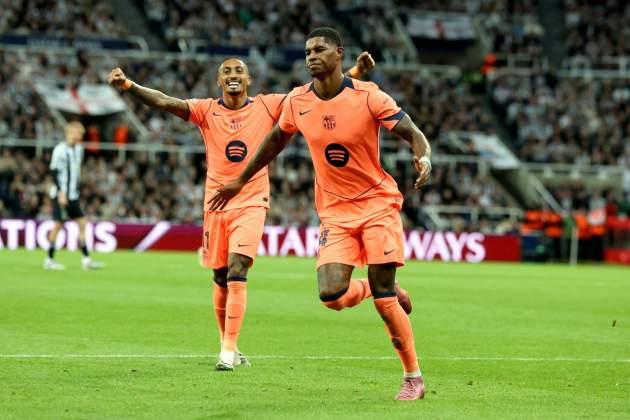 Marcus Rashford Newcastle Barça EFE