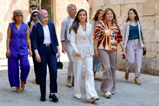 Letizia zapato plano egipto