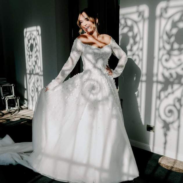 Abigail Olivera vestida de boda / Instagram Abigail Olivera vestida de boda / Instagram