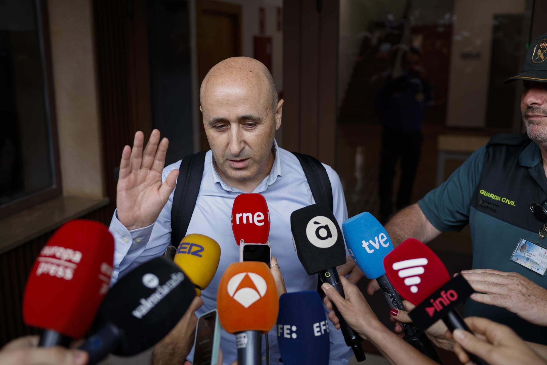El presidente de la Confederación del Júcar afirma a la jueza que propuso enviar una alerta dos horas antes