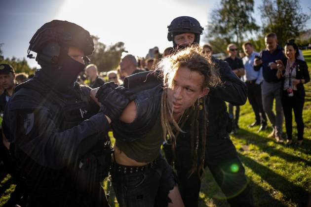 El partido de extrema derecha checo, SPD, intensifica su campaña de cara a las elecciones generales / Foto: MARTIN DIVISEK El partido de extrema derecha checo, SPD, intensifica su campaña de cara a las elecciones generales / Foto: MARTIN DIVISEK