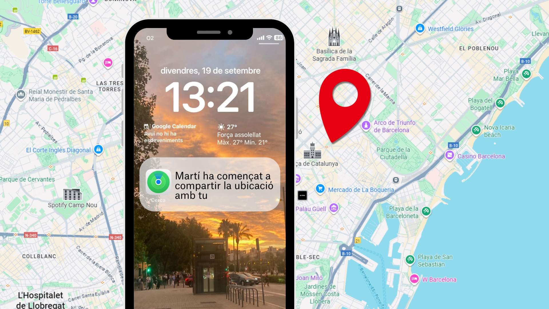 Ubicación compartida en el móvil las 24 horas: ¿una nueva forma de control consentido?