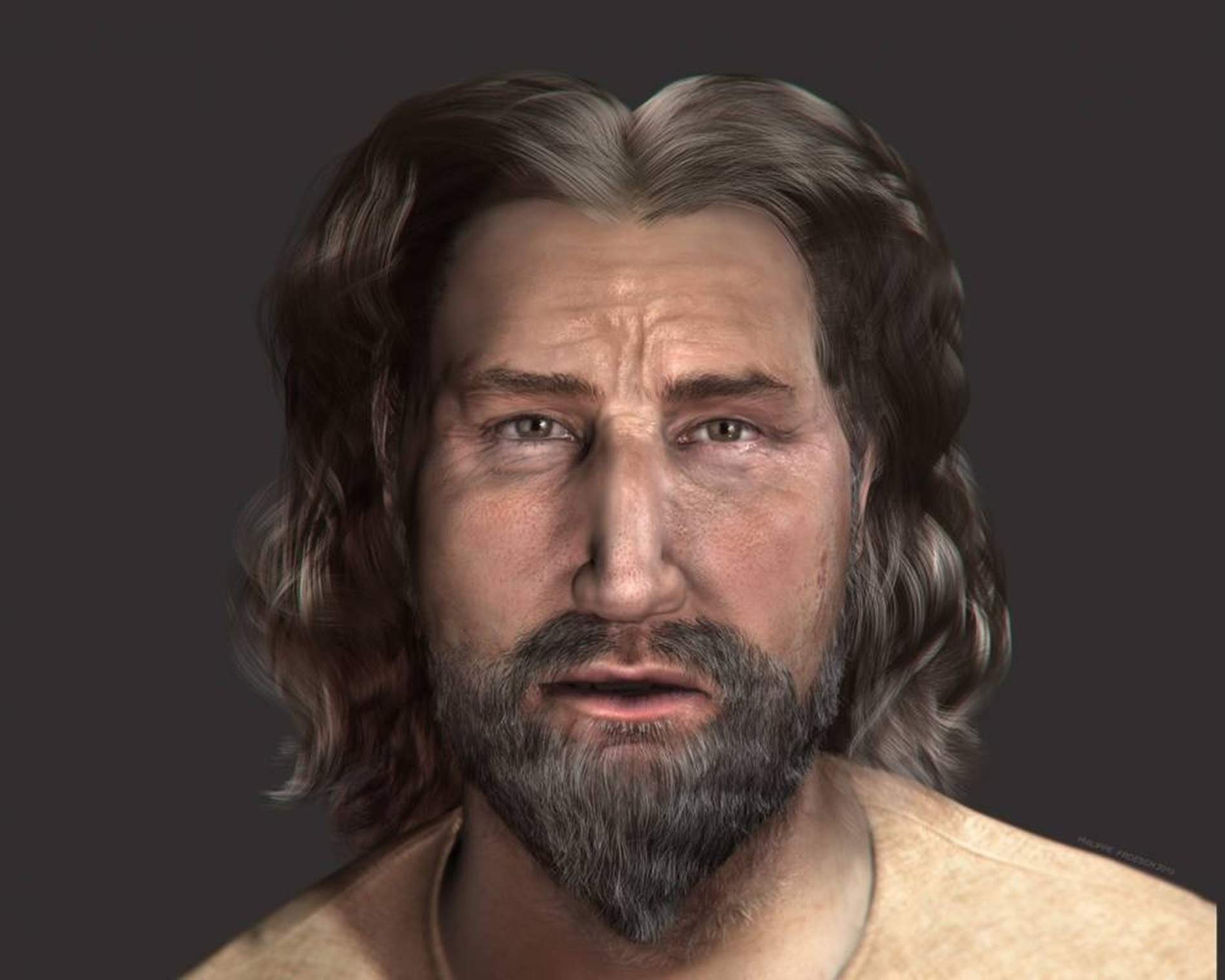 Reconstrucción facial en 4D del rostro de Pere II Fuente Patrimonio Cultural. Generalitat de Catalunya