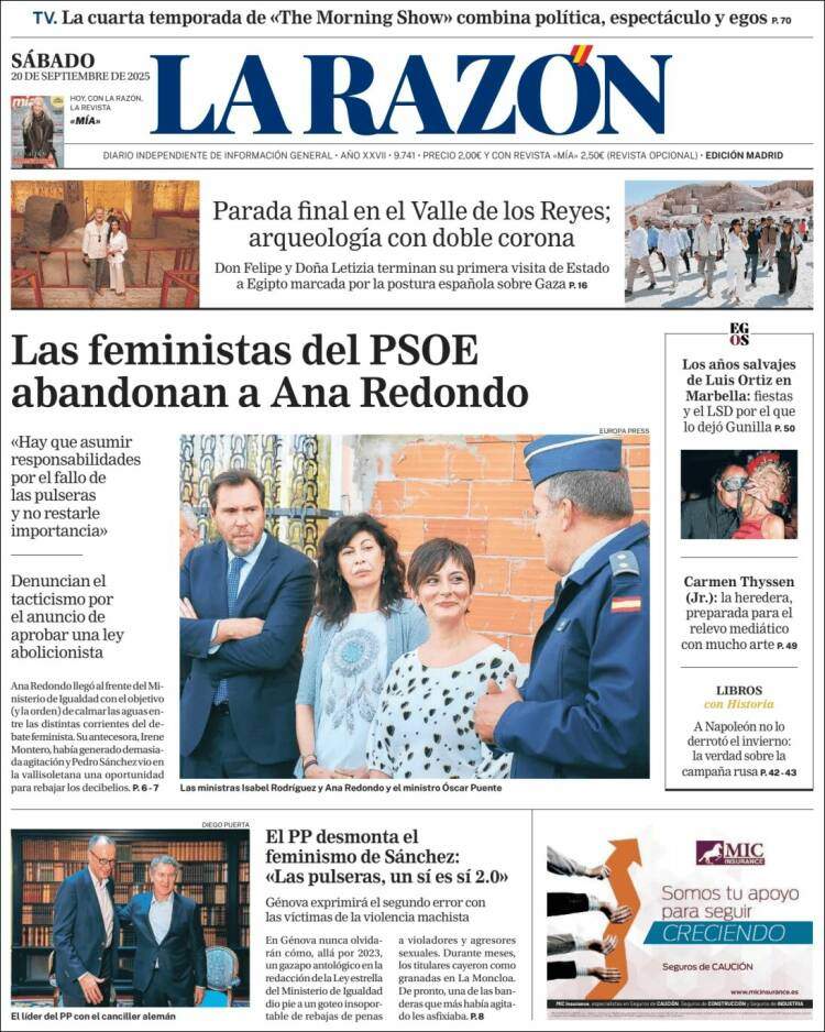 'La Razón' 'La Razón'