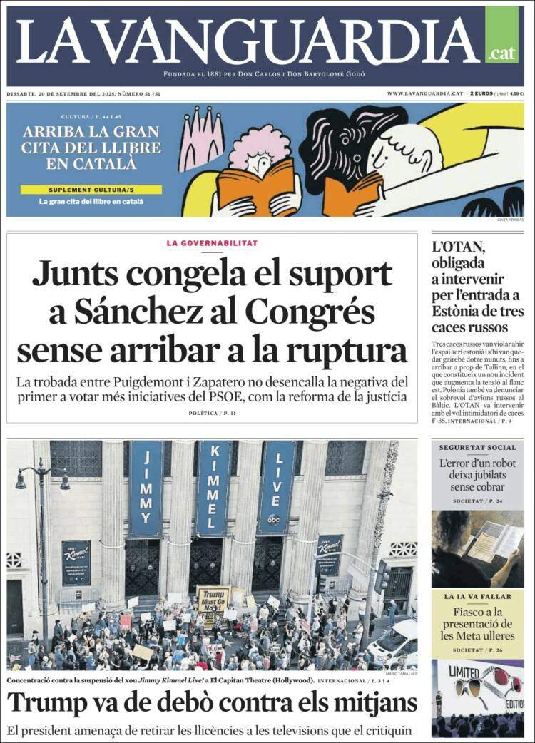 'La Vanguardia' 20 'La Vanguardia' 20