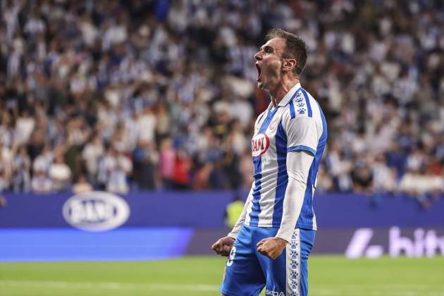 Kike García gol Español / Foto: Europa Press