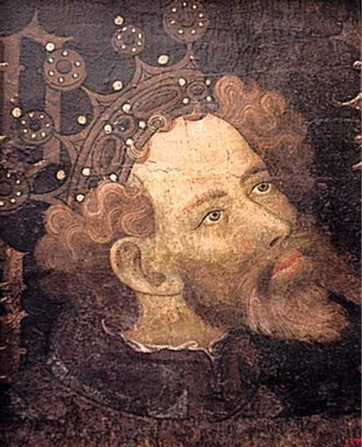 Representació de Pedro III el Cerimoniòs (siglo XIV). Font MNAC