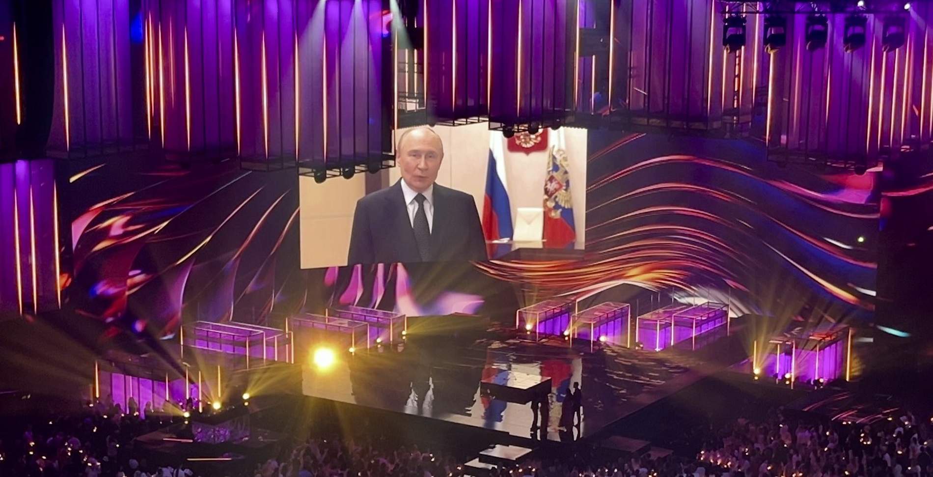 Rússia rellança la seva pròpia Eurovisió carregada de missatges polítics i la retirada d’última hora dels EUA