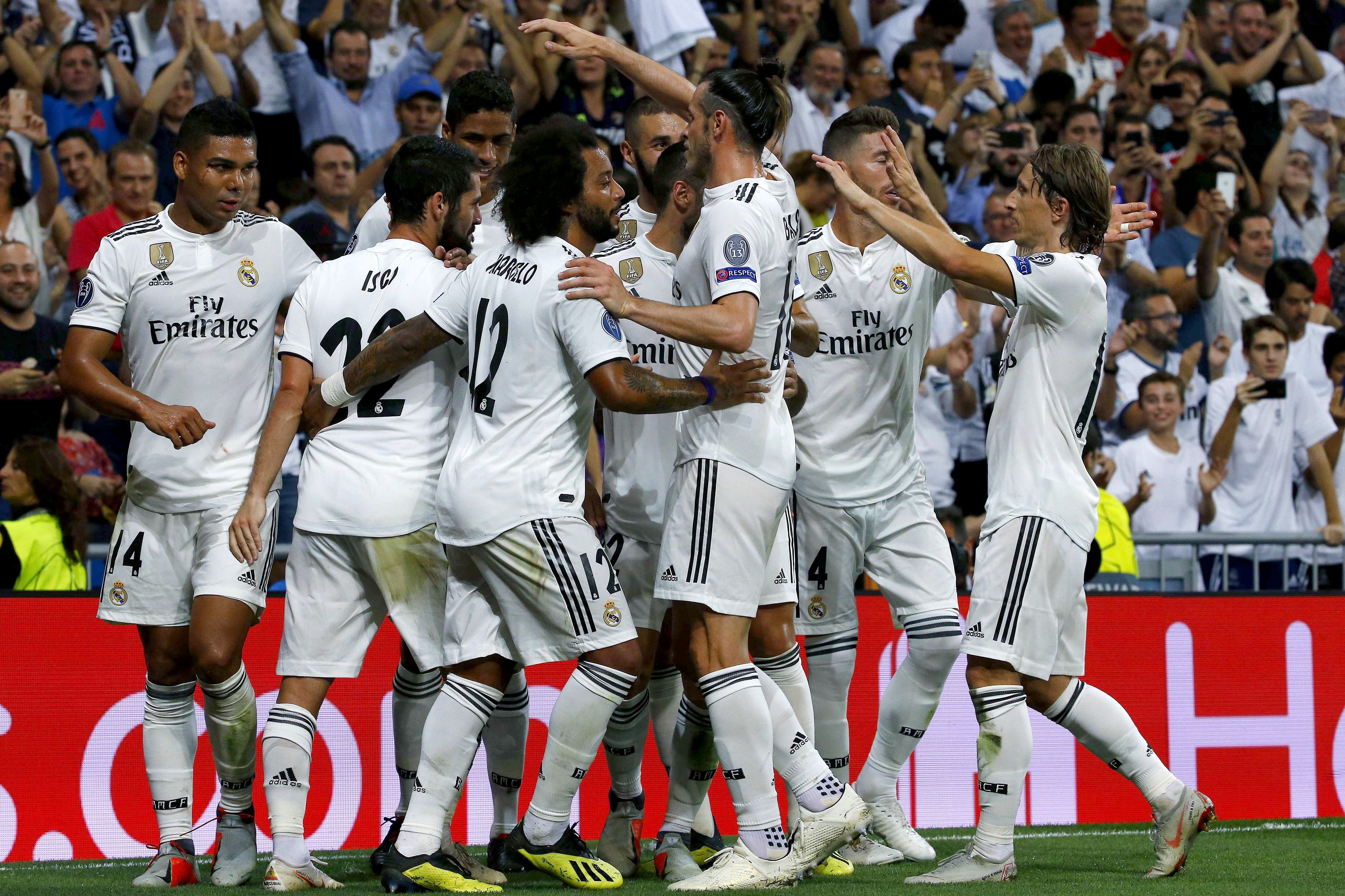 El Madrid demostra força en el debut contra la Roma (3-0)