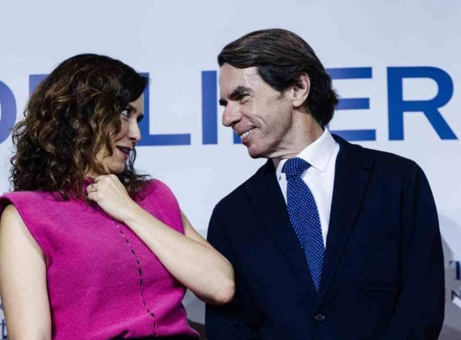 Isabel Díaz Ayuso i José María Aznar