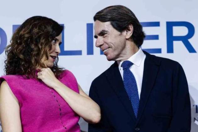 Isabel Díaz Ayuso y José María Aznar Isabel Díaz Ayuso y José María Aznar