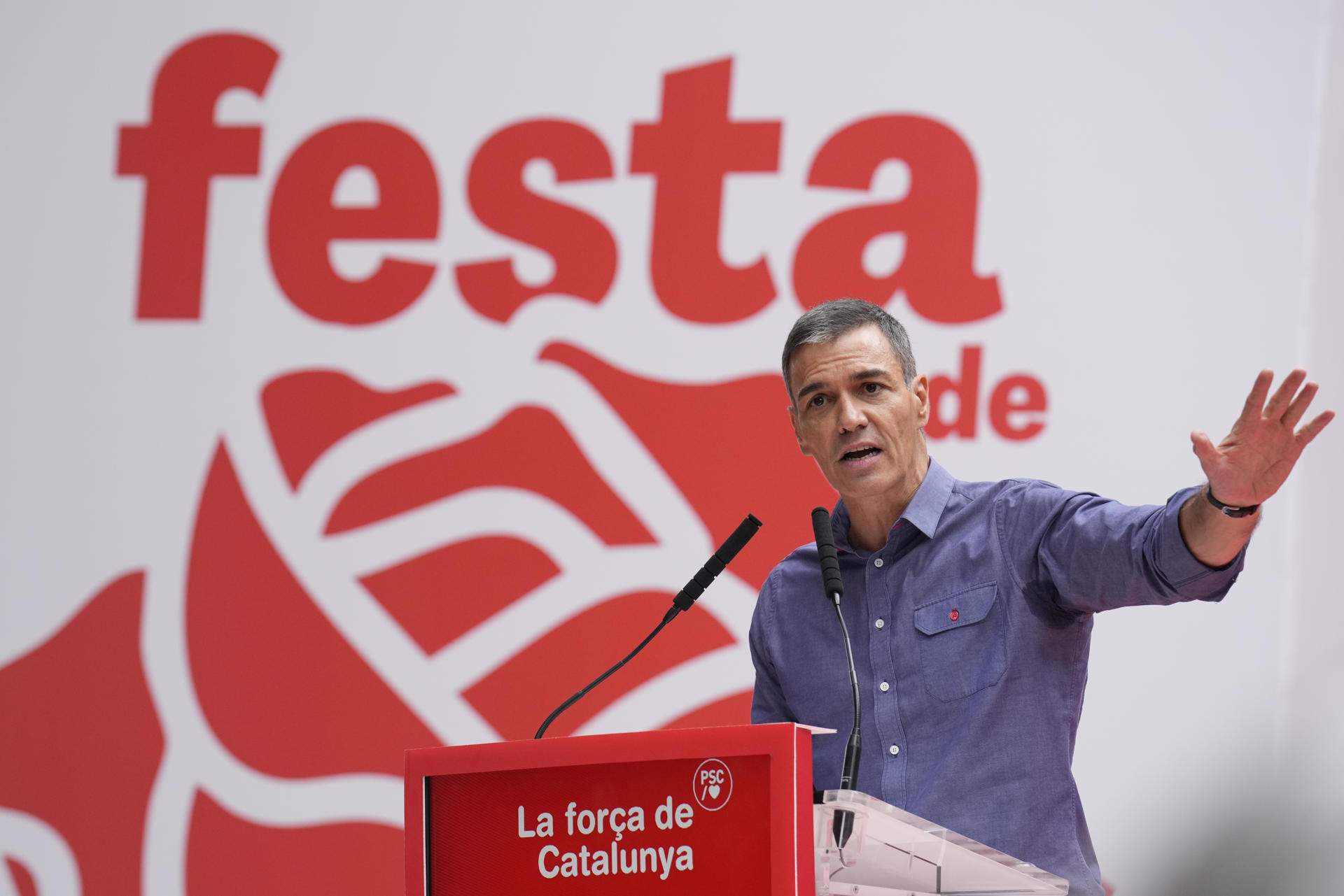 Sánchez garanteix des de Gavà que reformarà el finançament autonòmic aquesta legislatura