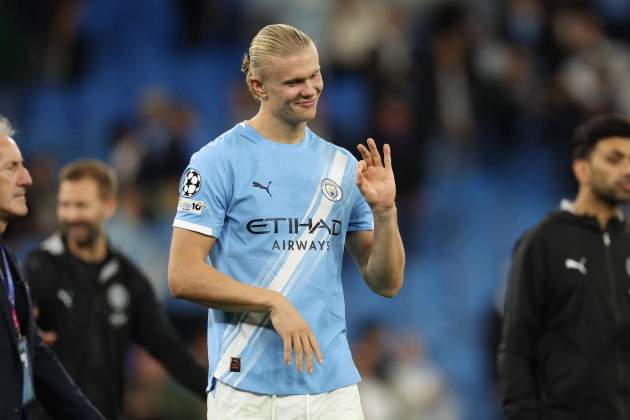 Erling Haaland Manchester City / Foto: EFE Erling Haaland Manchester City / Foto: EFE