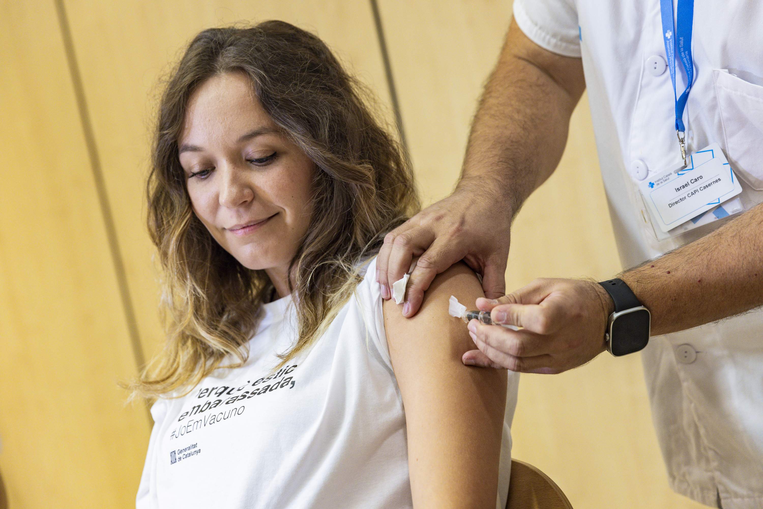 Inici campanya vacunació grip i COVID / Foto: Carlos Baglietto
