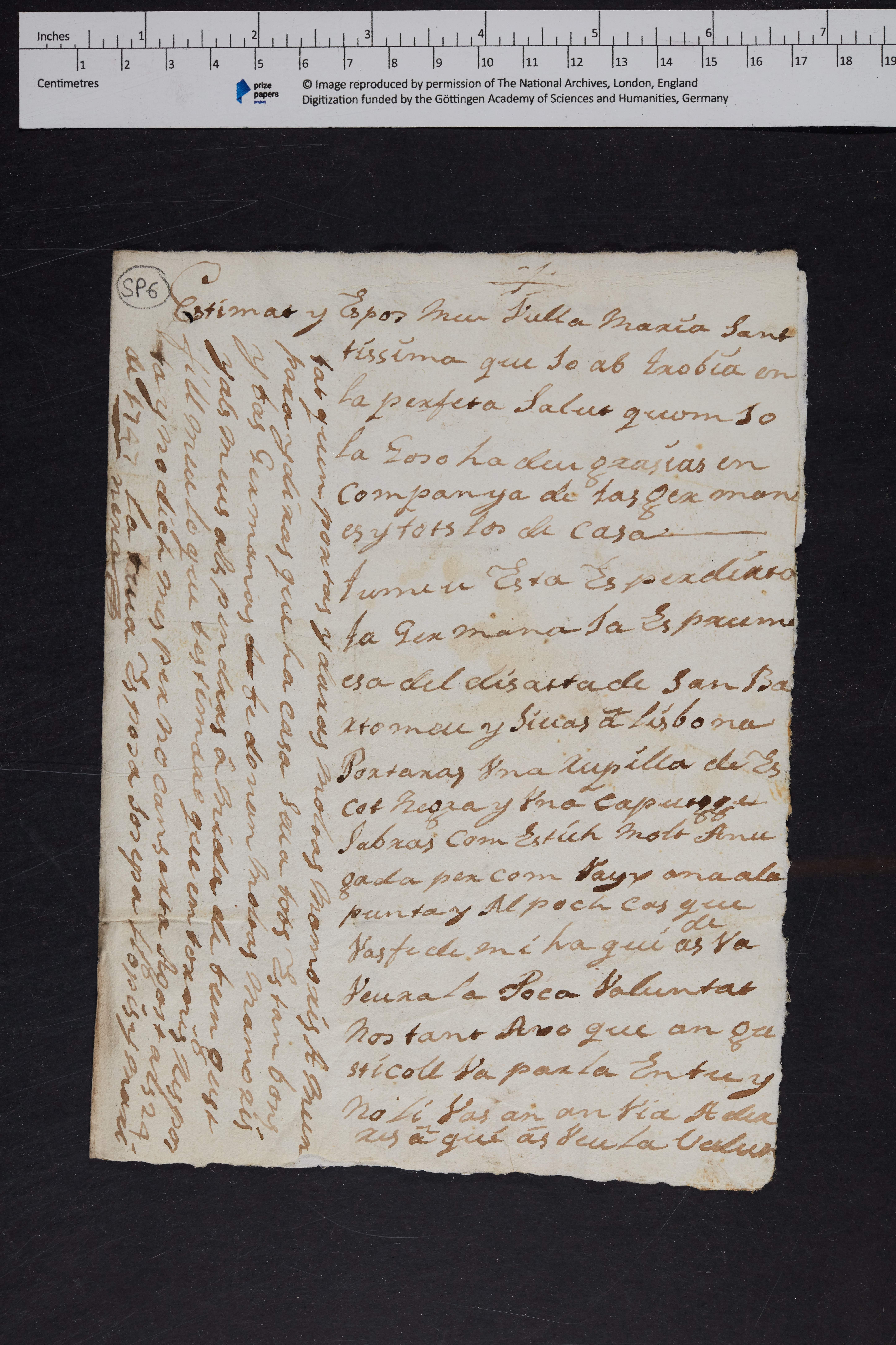 Surten a la llum cartes i documents en català que viatjaven en vaixells segrestats per pirates britànics