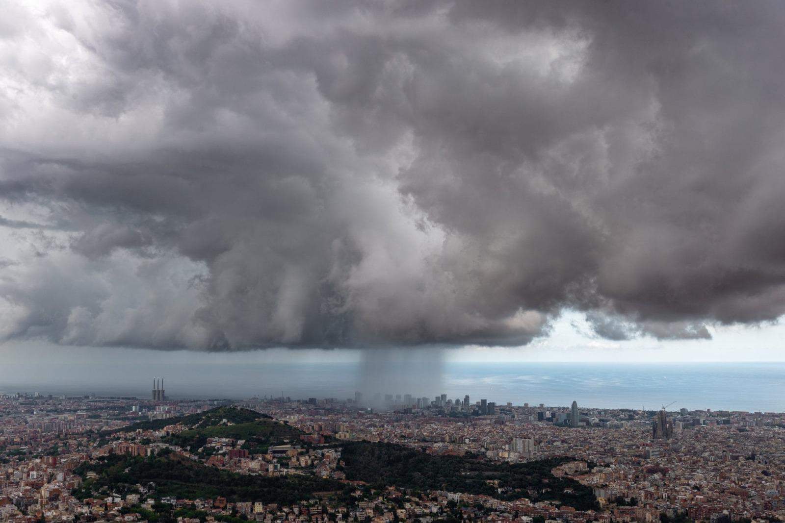 Una DANA a França manté el temps de tardor a Catalunya amb neu, pluges i calamarsades