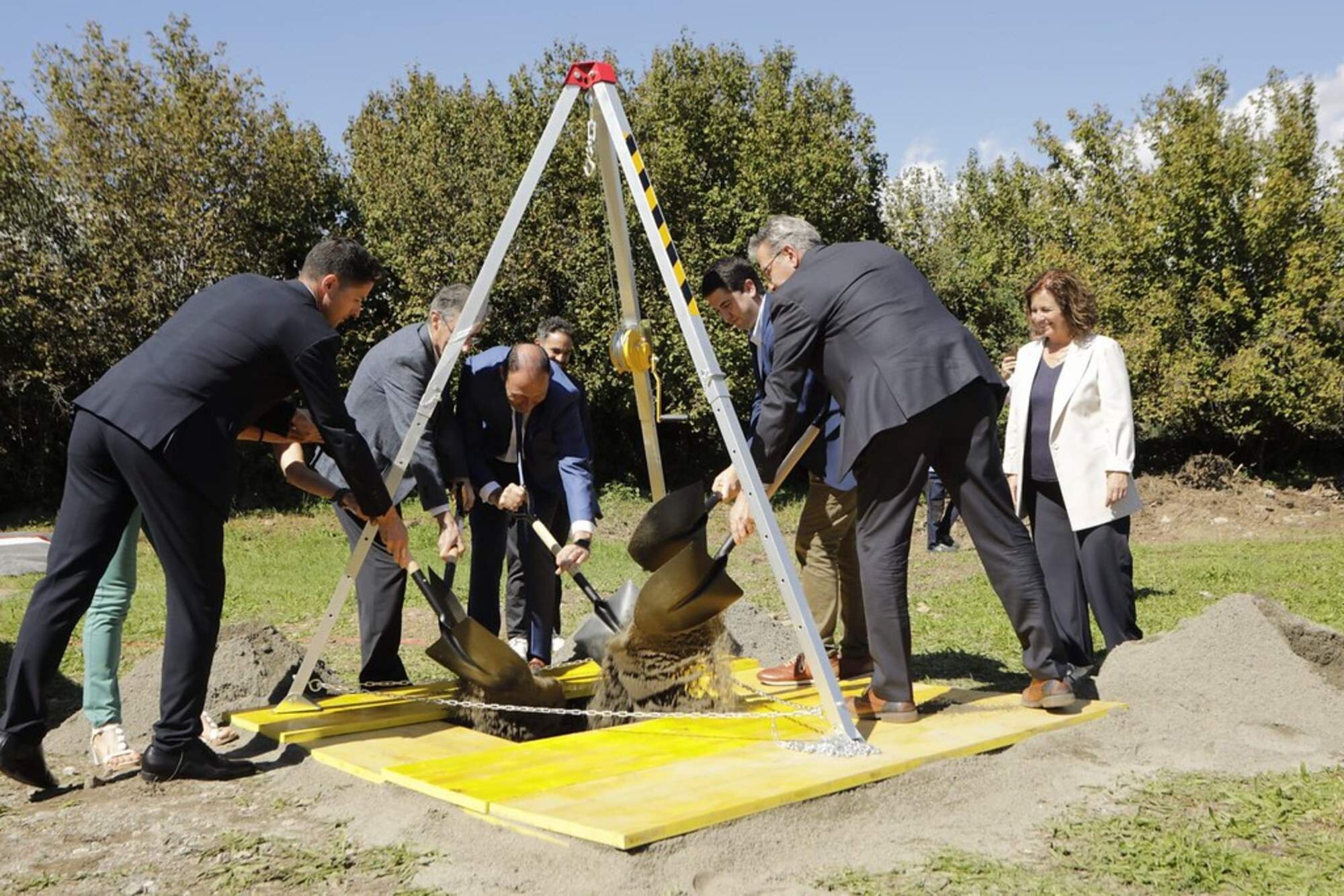 El INEFC Pirineus coloca la primera piedra de su nuevo edificio en la Seu d'Urgell