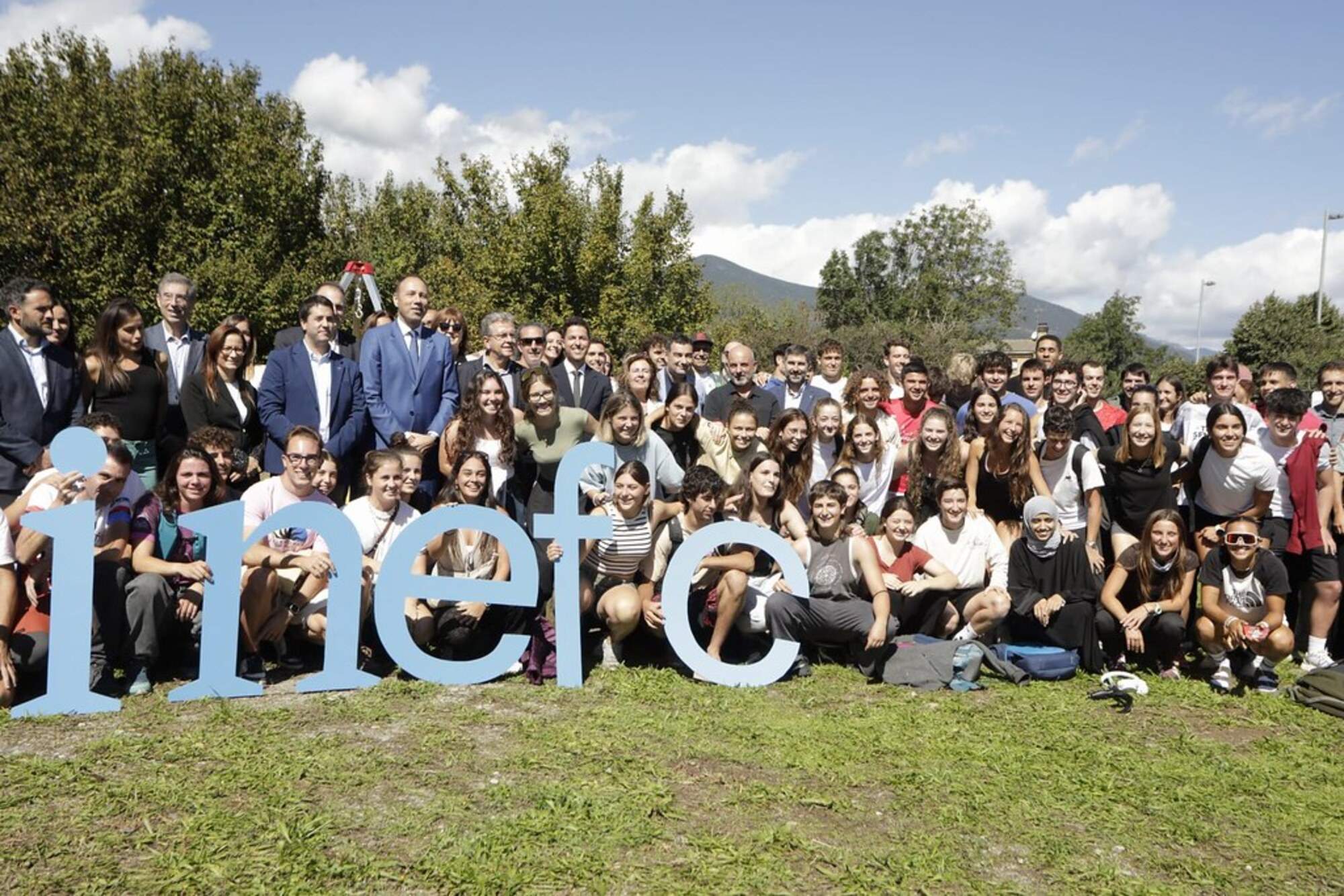 Fotografía del acto del INEFC 