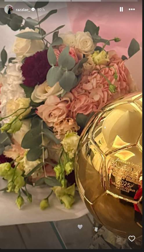 Flors amb la Pilota d'Or, Ig dona de Dembelé