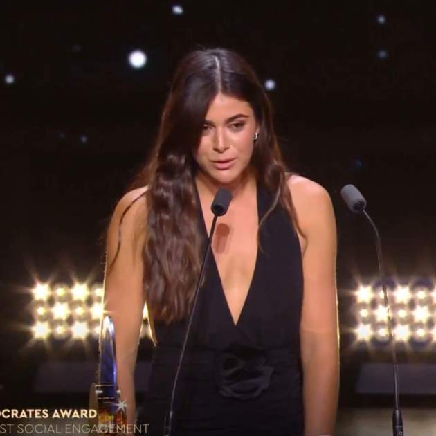 Sira Martínez a la Gala / Instagram