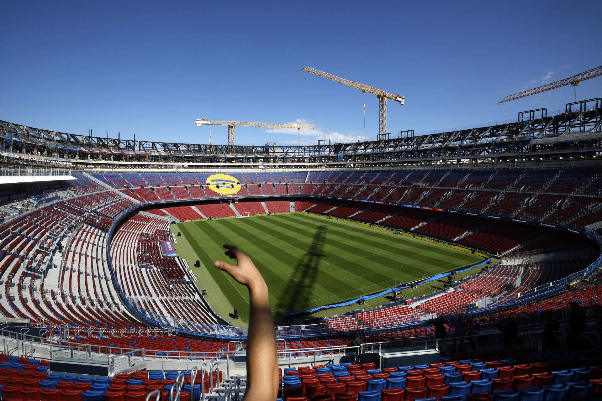 Nova inspecció a l'Spotify Camp Nou amb una condició inèdita i la reobertura a l'horitzó