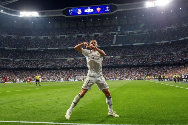 Bale Bernabéu Reial Madrid Roma Champions EFE