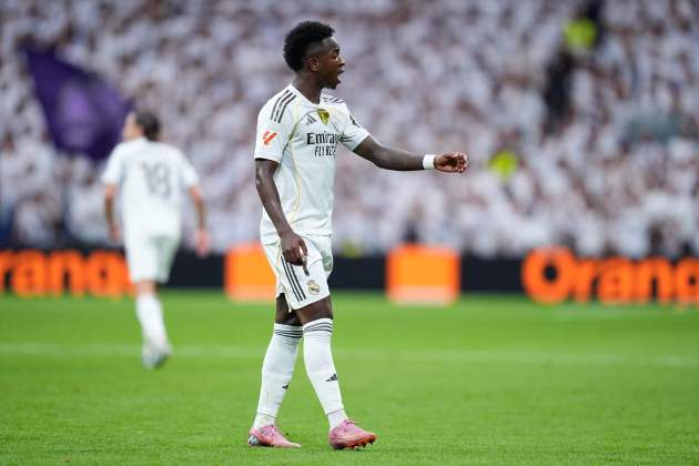 Vinícius durante el Real Madrid - Español / Foto: Europa Press