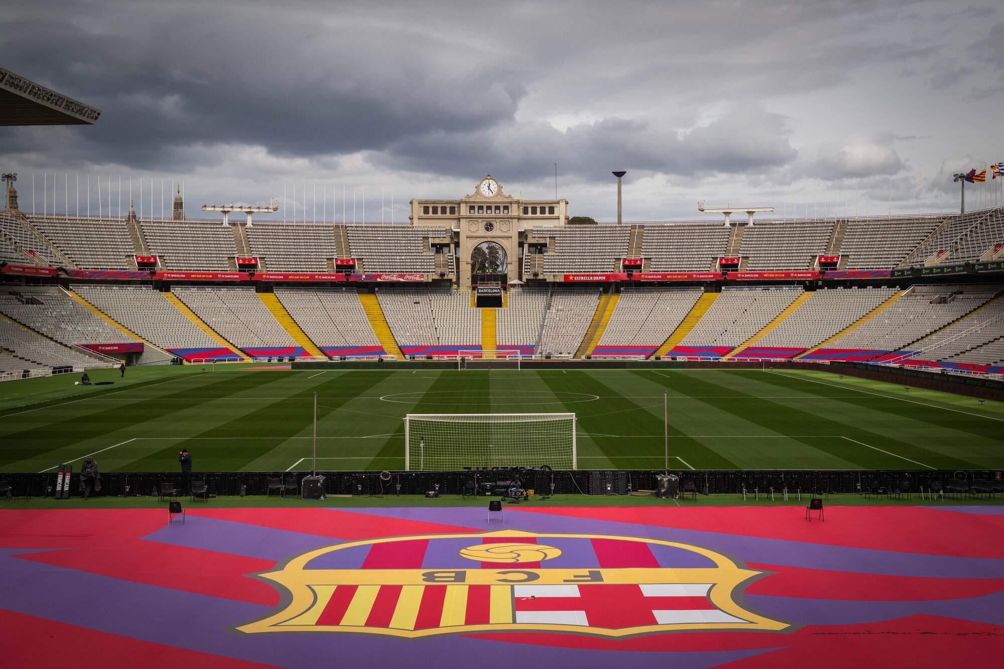 El Barça - Real Sociedad se jugará en Montjuïc: el Spotify Camp Nou todavía no tiene los permisos