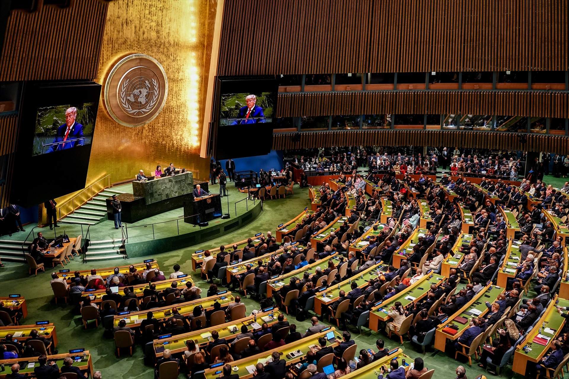 Las portadas alucinan con las necedades de Trump ante la ONU