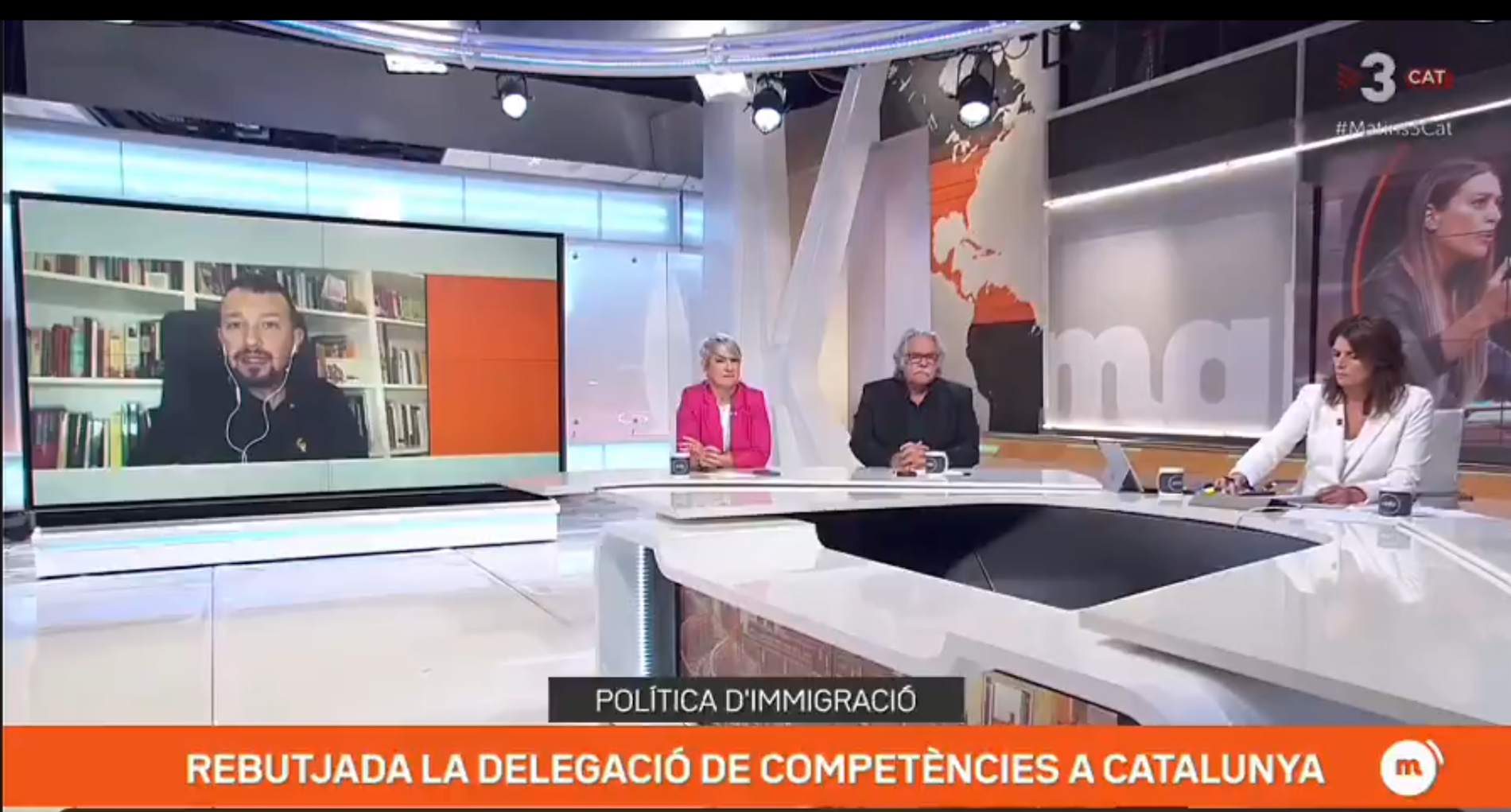 Pablo Iglesias pierde los papeles en TV3 y Oltra lo corta: "Toda esta mierda de Junts y el pujolismo"