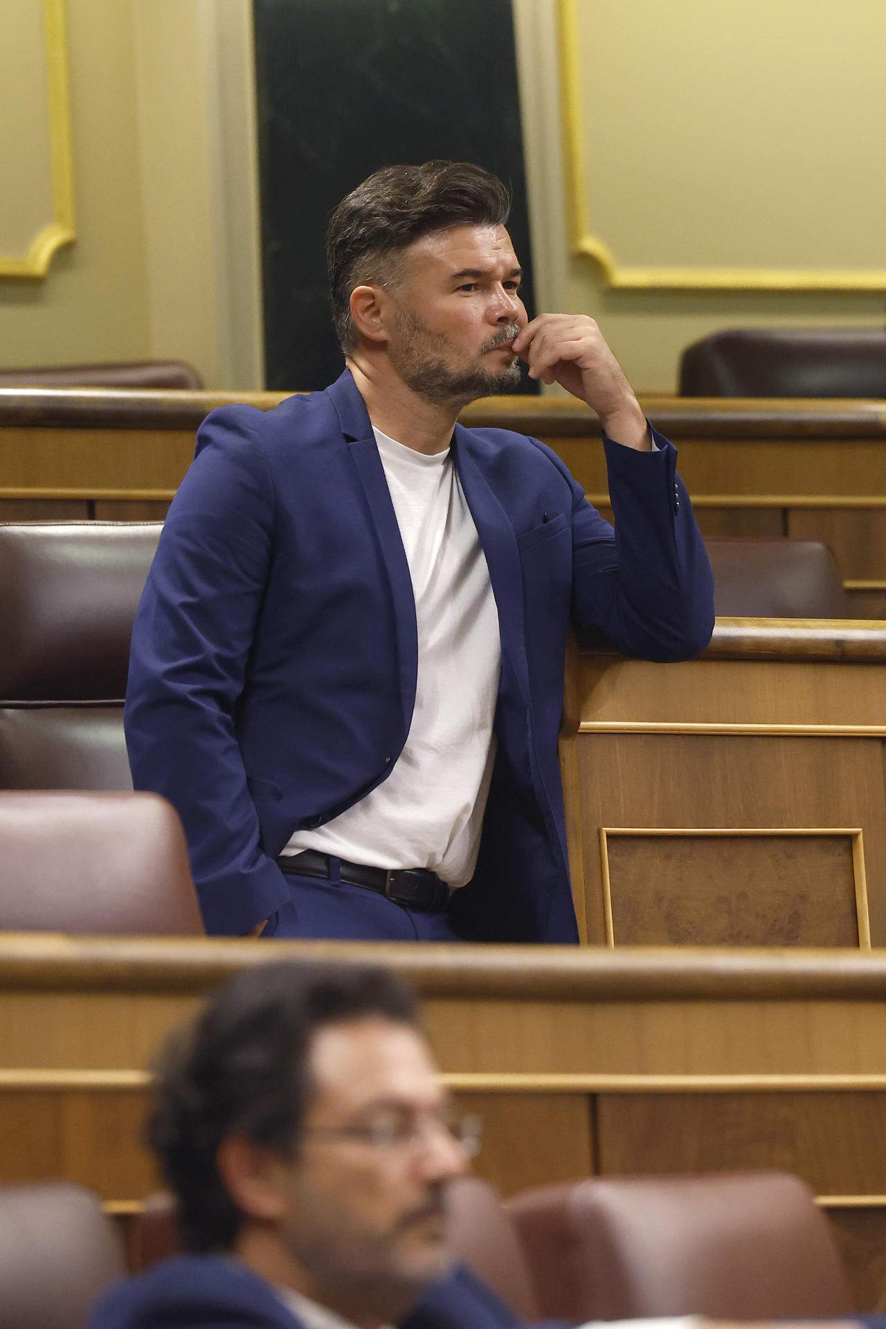 Rufián tilda el discurso de Nogueras de "miserable" y le pide que "deje de hacer daño a Catalunya"