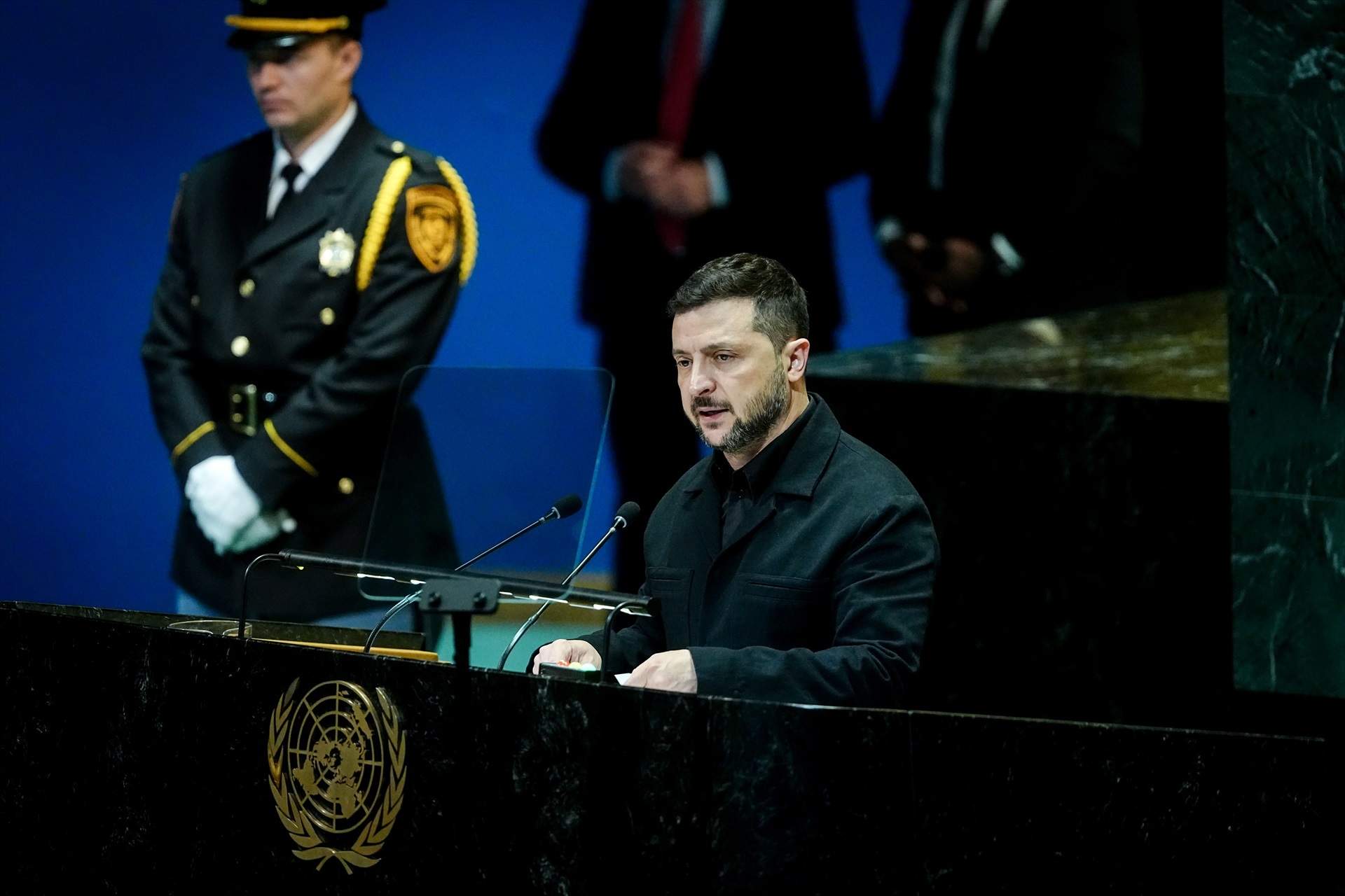 Zelenski diu a l’ONU que “les armes decideixen qui sobreviu" davant la feblesa del dret internacional