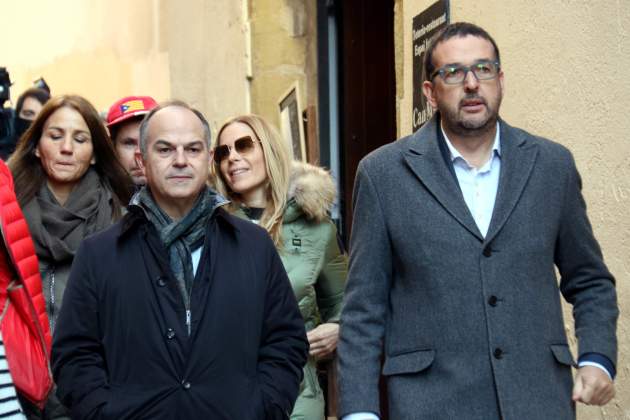 Jordi Turull con el alcalde de Vic, Albert Castells / ACN Jordi Turull con el alcalde de Vic, Albert Castells / ACN
