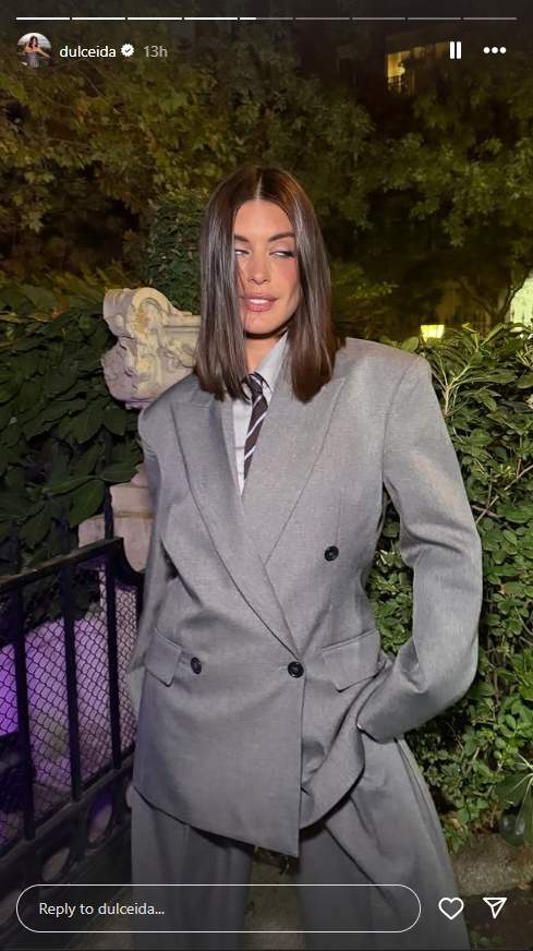 Dulceida lluint el seu nou look a la gala dels premis Forbes   Instagram