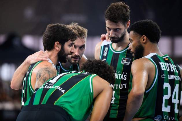 Ricky Rubio charla Peña / Foto: @Penya1930