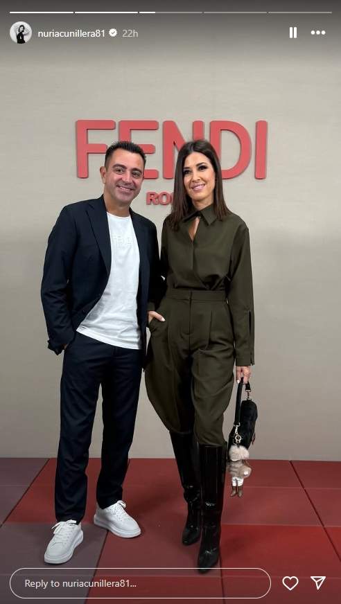 Xavi y Núria Cunillera al acontecimiento / Instagram