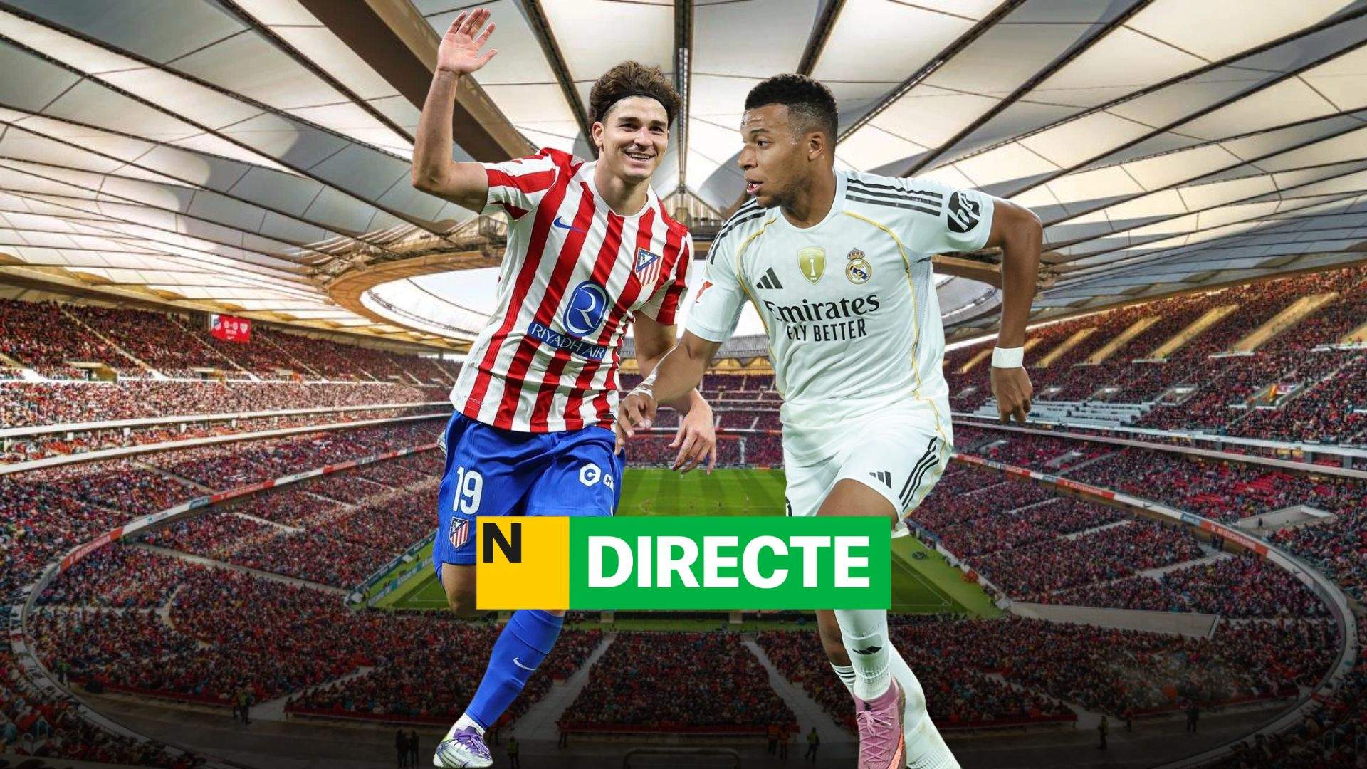 Atlètic de Madrid - Reial Madrid, DIRECTE | Partit, resultat i última hora del derbi madrileny