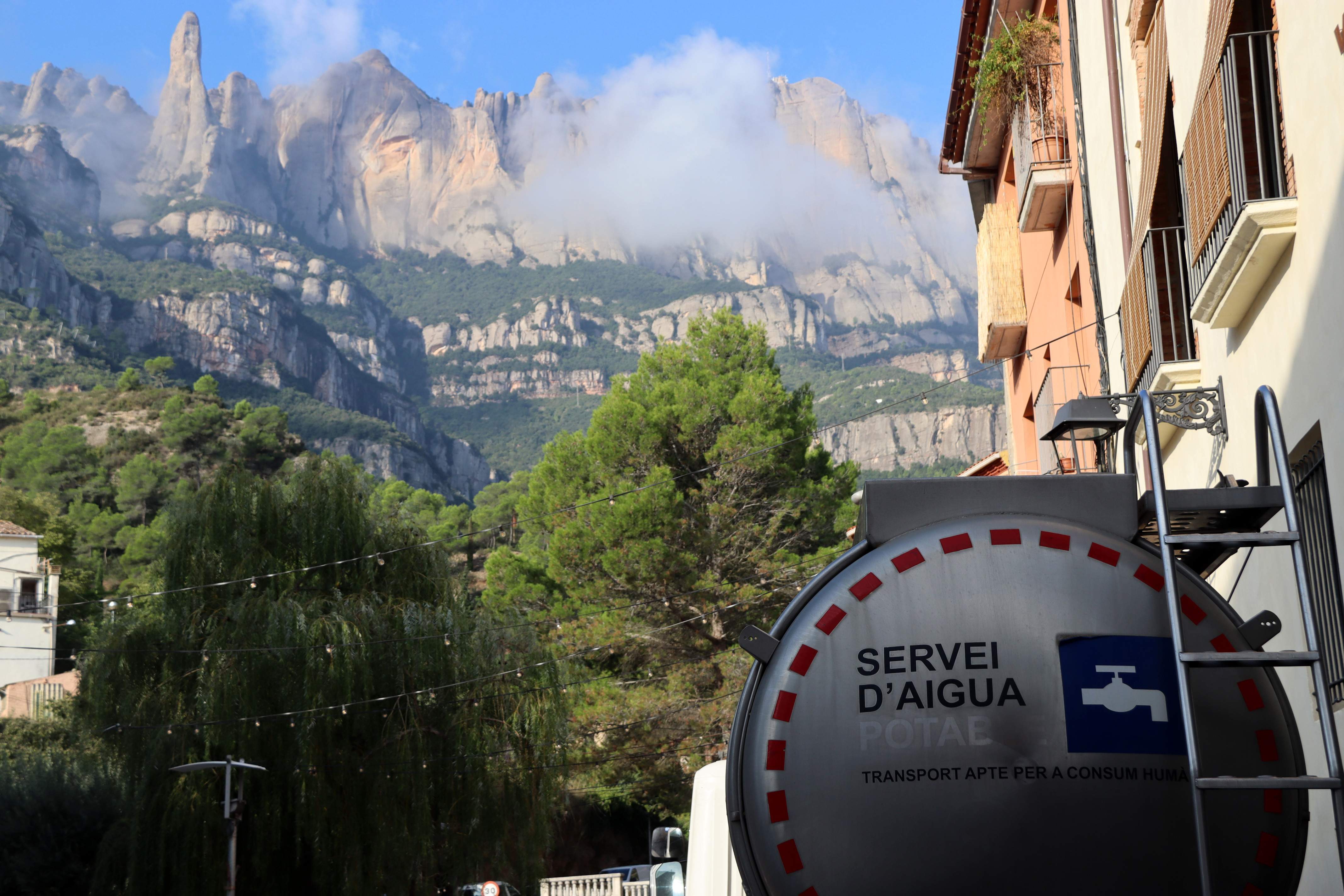 Cinc dies sense aigua potable a Monistrol de Montserrat per les pluges torrencials del diumenge