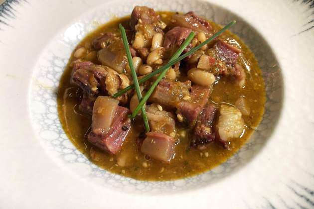 Plato de capipota Ada Parellada Foto Raquel Sánchez