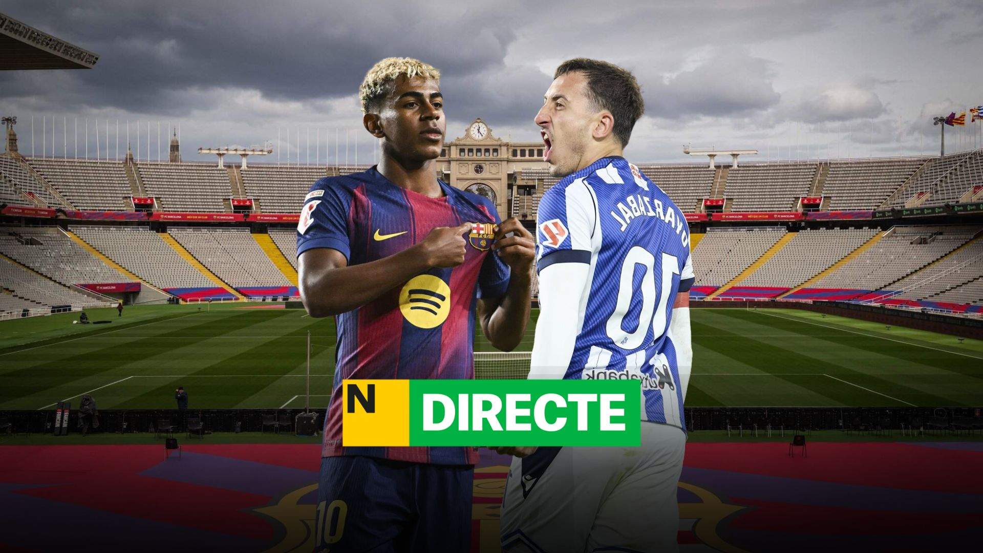 Barça - Real Sociedad, DIRECTO | Resultado y goles del partido de hoy en LaLiga EA Sports