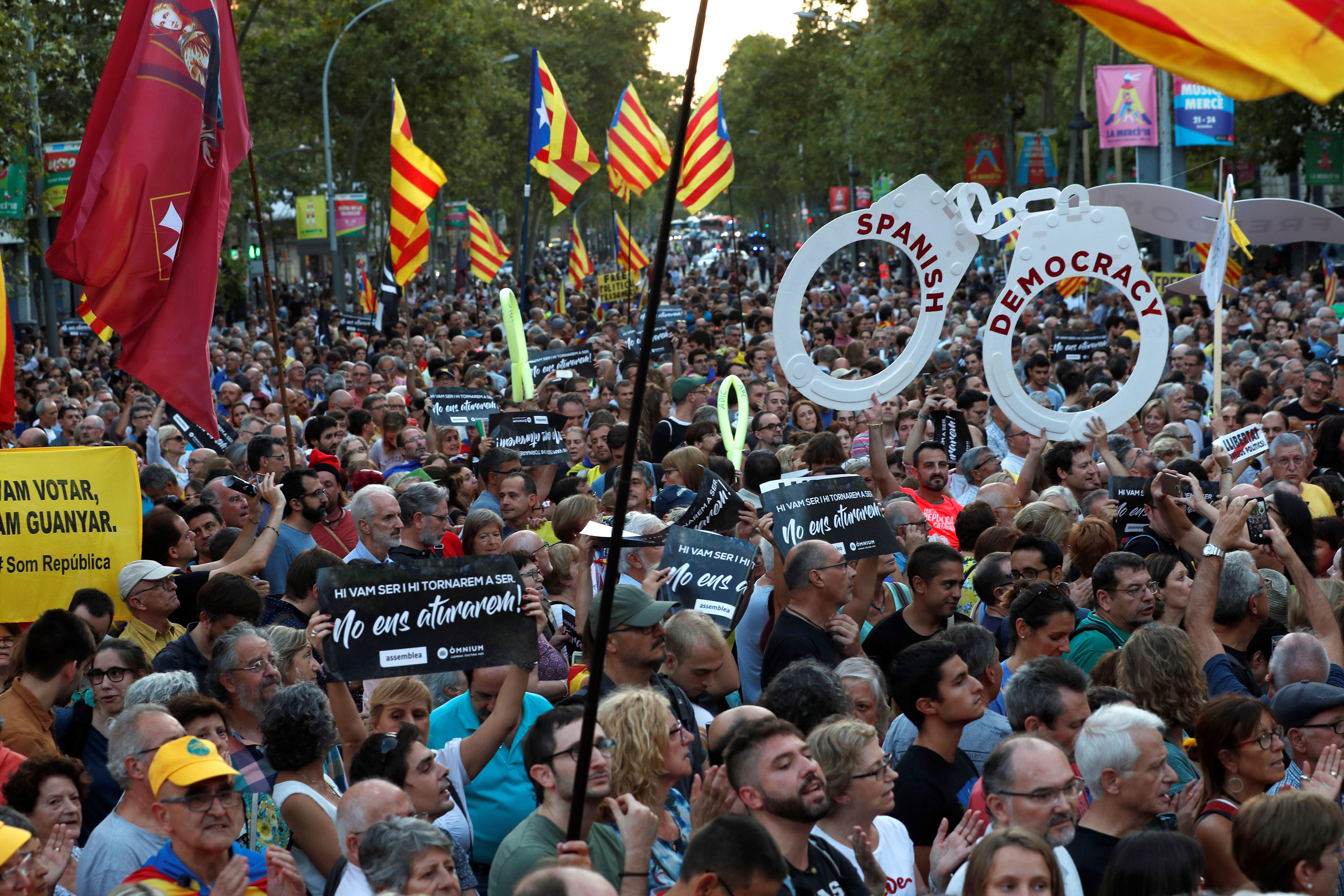 One year on, jailed Catalan activists the 'Jordis' say "We would do it again"