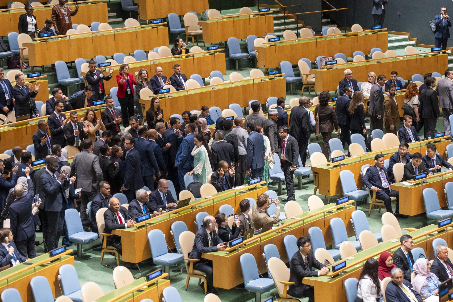 Decenas de países abandonan la Asamblea General de la ONU durante el discurso de Netanyahu | VÍDEO