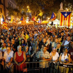 El independentismo vuelve a Economia un año después: "Ni un paso atrás"